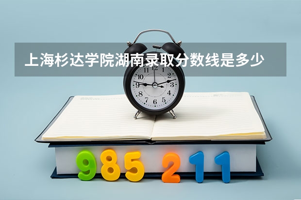 上海杉达学院湖南录取分数线是多少 上海杉达学院湖南招多少人