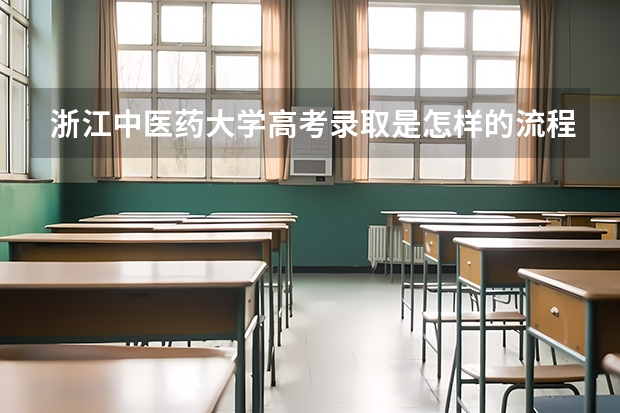 浙江中医药大学高考录取是怎样的流程