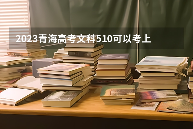 2023青海高考文科510可以考上什么大学