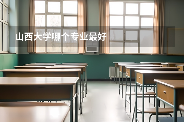 山西大学哪个专业最好