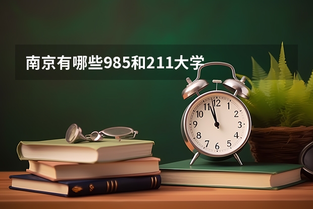 南京有哪些985和211大学