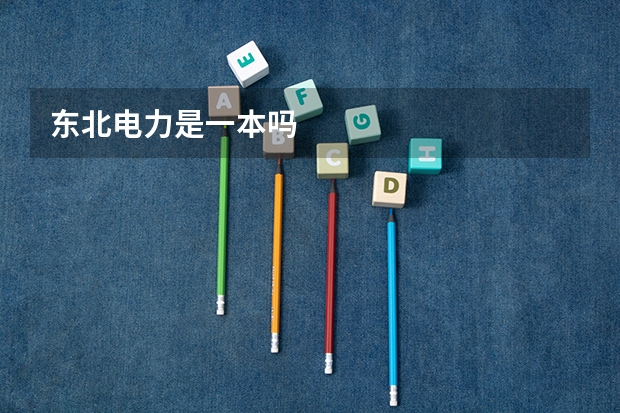 东北电力是一本吗