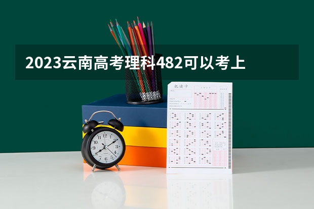 2023云南高考理科482可以考上什么大学