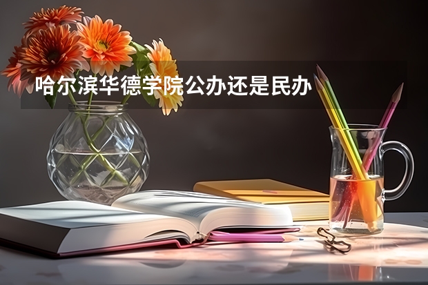 哈尔滨华德学院公办还是民办