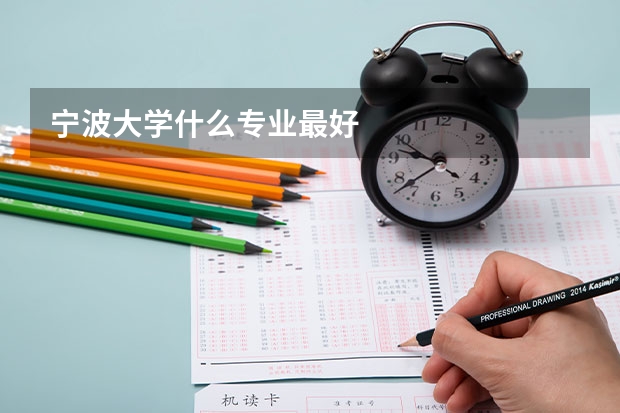 宁波大学什么专业最好