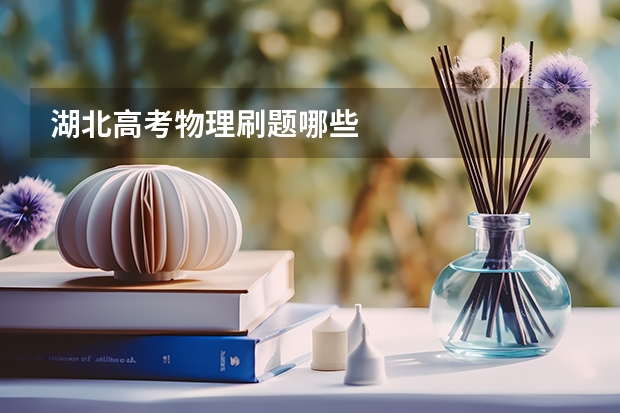 湖北高考物理刷题哪些
