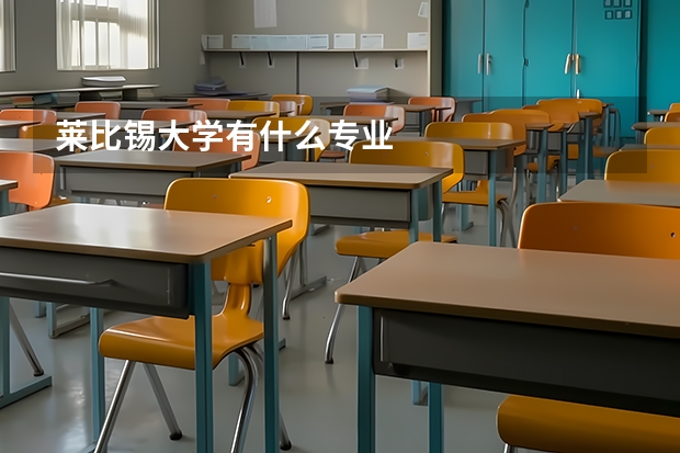 莱比锡大学有什么专业