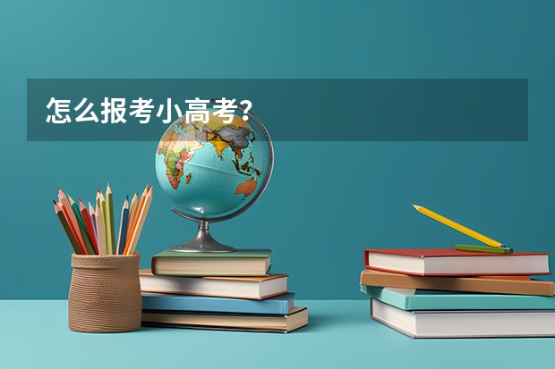 怎么报考小高考？