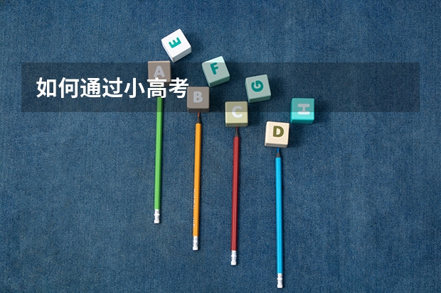 如何通过小高考
