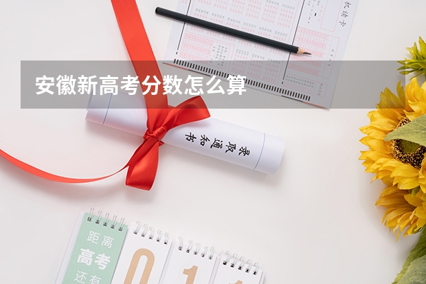 安徽新高考分数怎么算