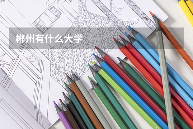 郴州有什么大学