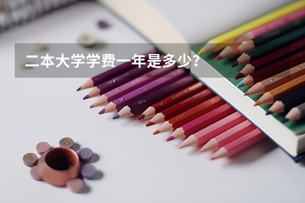 二本大学学费一年是多少？