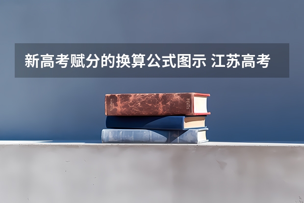 新高考赋分的换算公式图示 江苏高考赋分规则2023