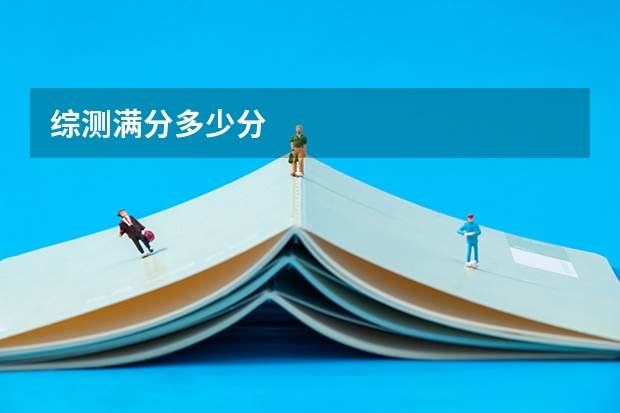 综测满分多少分