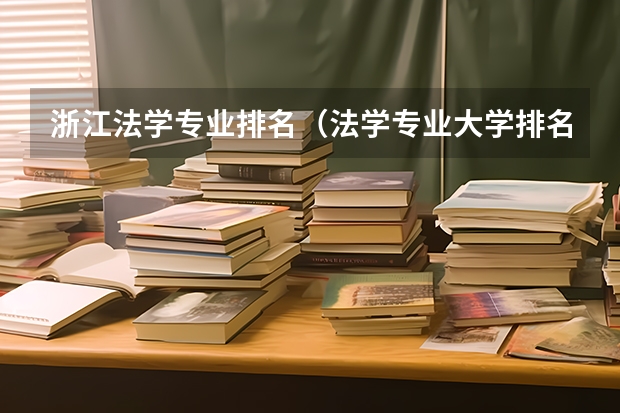 浙江法学专业排名（法学专业大学排名最新排名）