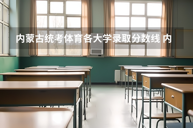 内蒙古统考体育各大学录取分数线 内蒙古高考体育生分数线