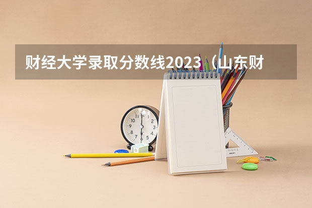 财经大学录取分数线2023（山东财经大学2023年录取分数）