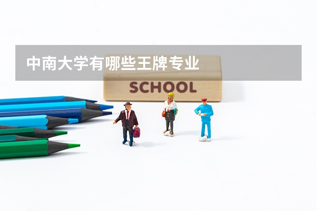 中南大学有哪些王牌专业