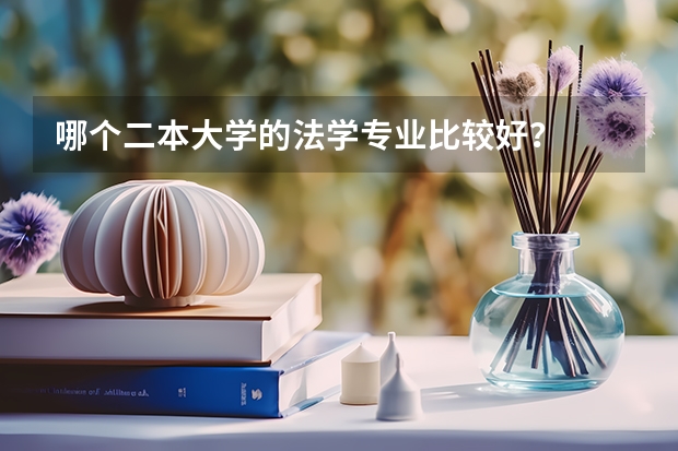 哪个二本大学的法学专业比较好？