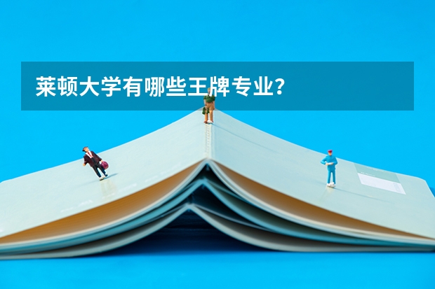 莱顿大学有哪些王牌专业？