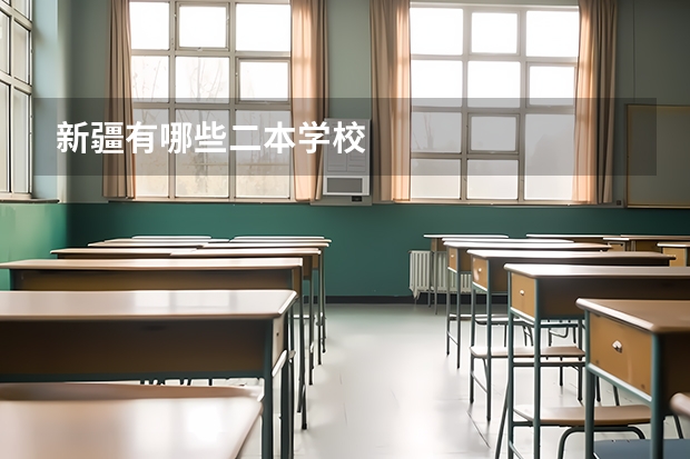 新疆有哪些二本学校