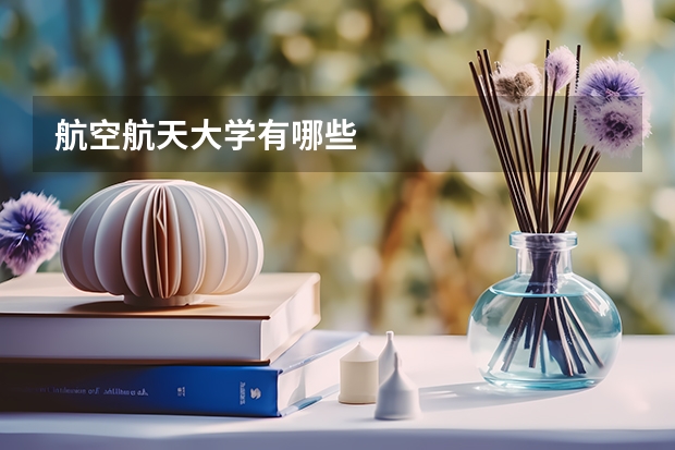 航空航天大学有哪些
