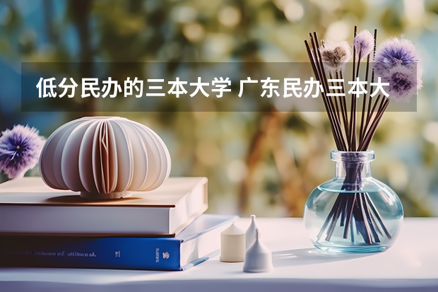低分民办的三本大学 广东民办三本大学排名