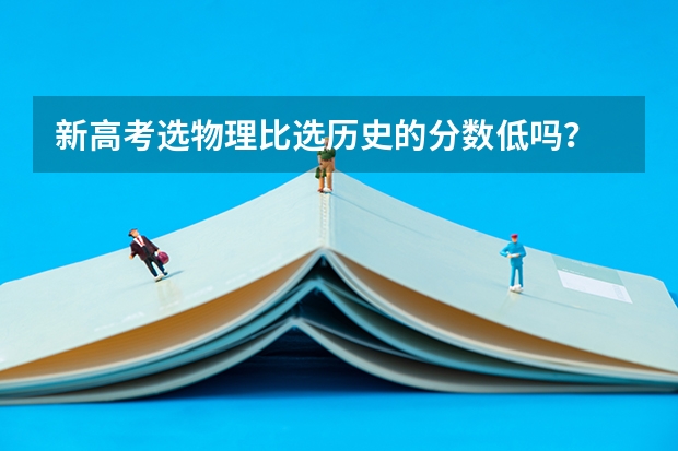 新高考选物理比选历史的分数低吗?