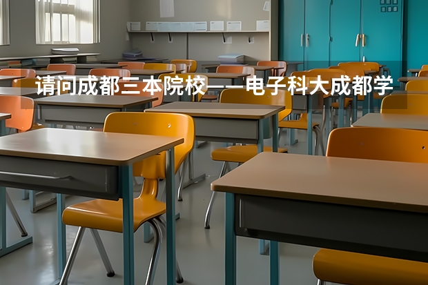 请问成都三本院校——电子科大成都学院(原国腾学院)计算机就业情况如何