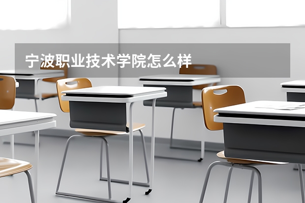 宁波职业技术学院怎么样