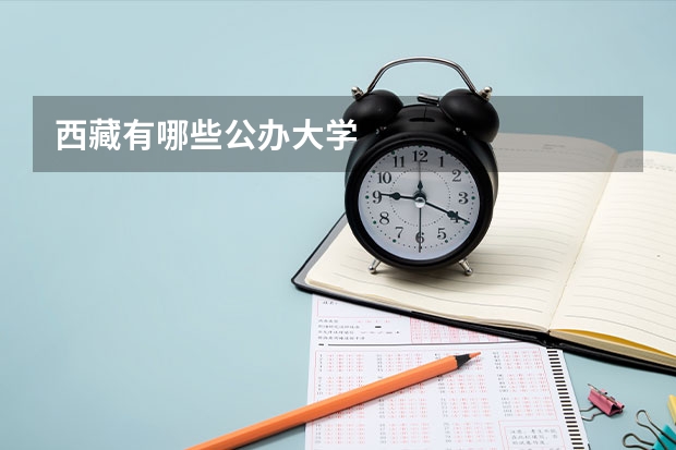西藏有哪些公办大学