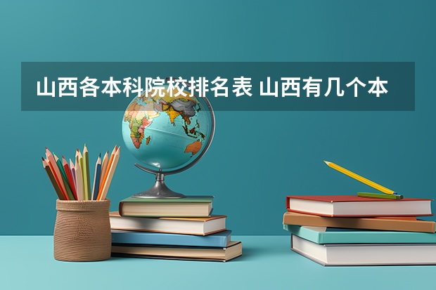 山西各本科院校排名表 山西有几个本科学校