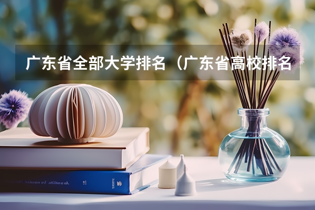 广东省全部大学排名(广东省高校排名(广东省高校排名榜))