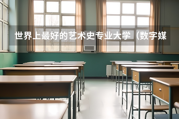 世界上最好的艺术史专业大学（数字媒体艺术专业最好的大学排名）