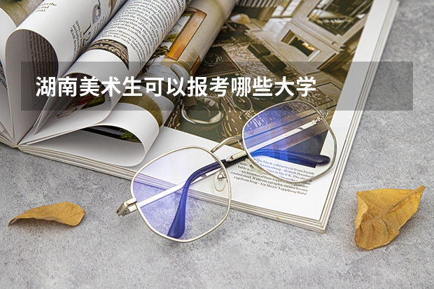 湖南美术生可以报考哪些大学