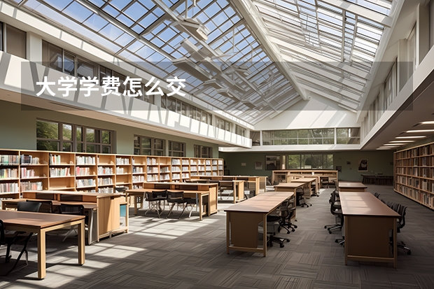 大学学费怎么交