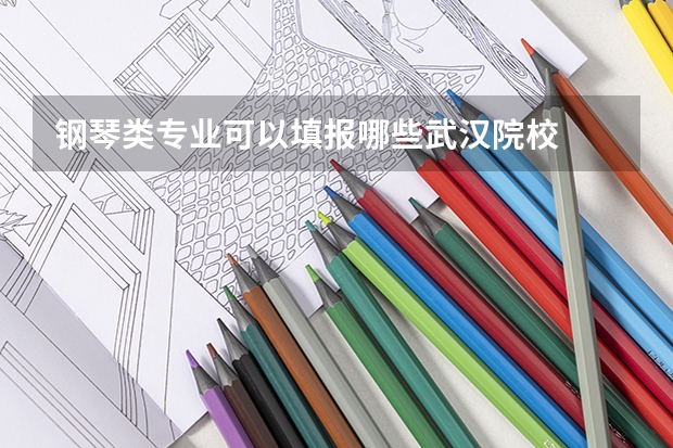 钢琴类专业可以填报哪些武汉院校