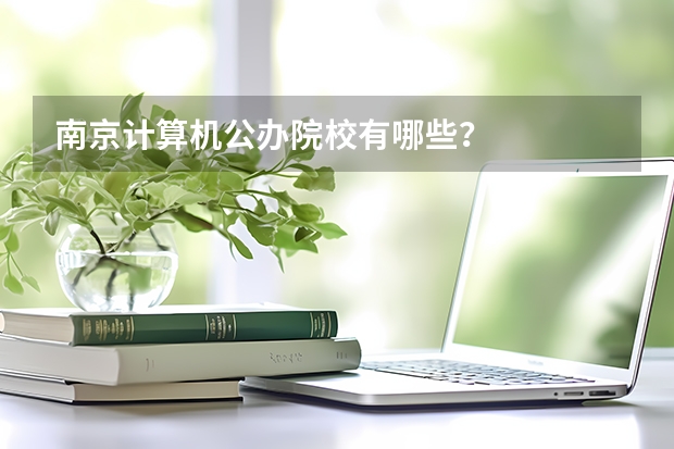 南京计算机公办院校有哪些？