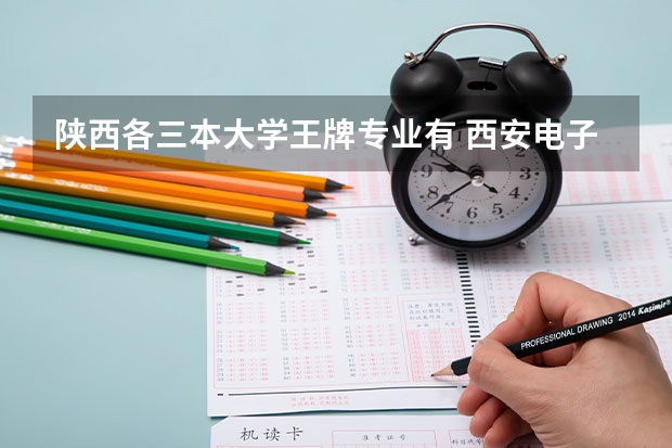 陕西各三本大学王牌专业有 西安电子科技大学王牌专业