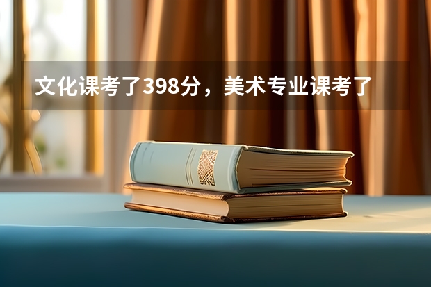 文化课考了398分,美术专业课考了196分,想在河北省上本三,有哪些学校能上啊??