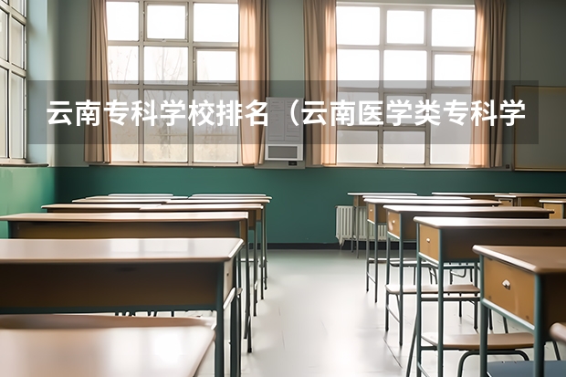 云南专科学校排名（云南医学类专科学校排名）