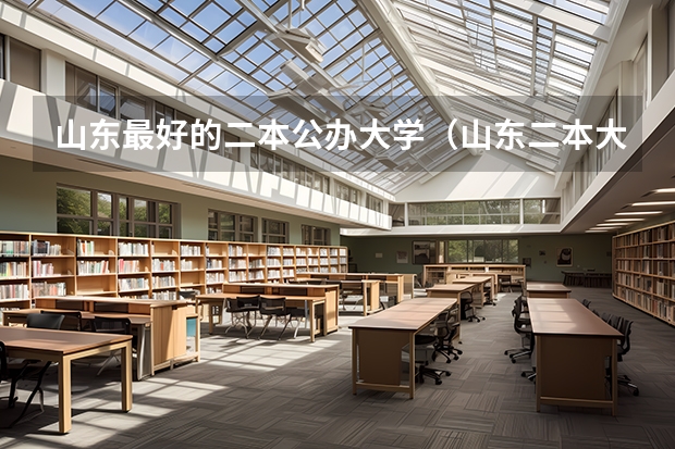 山东最好的二本公办大学（山东二本大学公办排名）