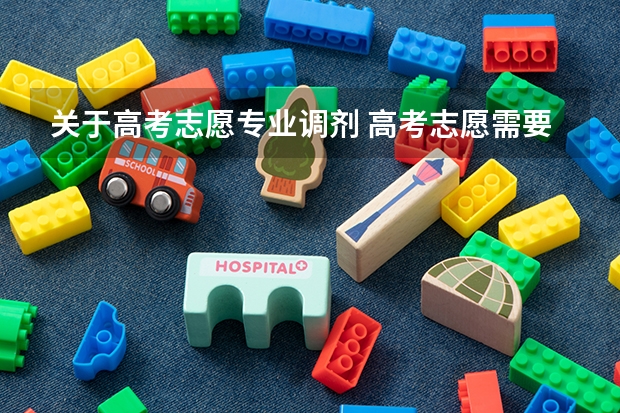 关于高考志愿专业调剂 高考志愿需要调剂么?