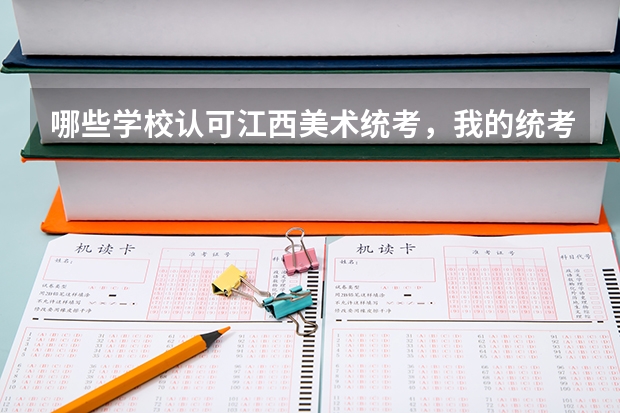 哪些学校认可江西美术统考，我的统考成绩：236 全省排名：205