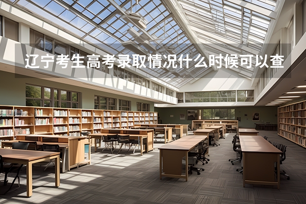 辽宁考生高考录取情况什么时候可以查询??在那个网站可以查的到?