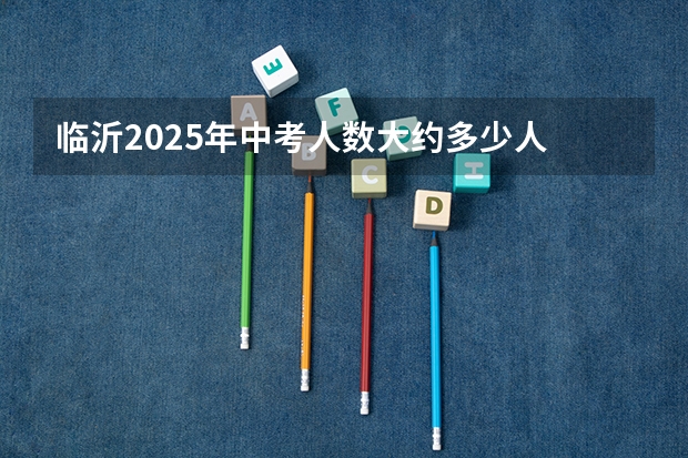 临沂2025年中考人数大约多少人