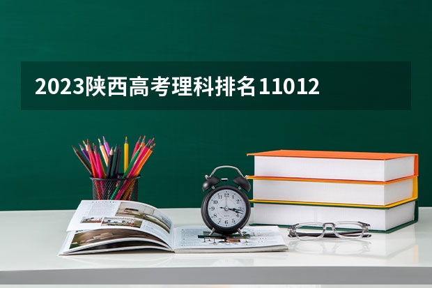 2023陕西高考理科排名11012的考生报什么大学 大学往年录取分数线