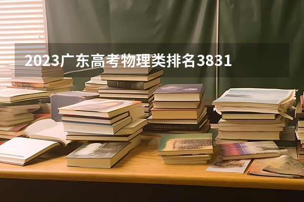 2023广东高考物理类排名383192的考生报什么大学 大学往年录取分数线