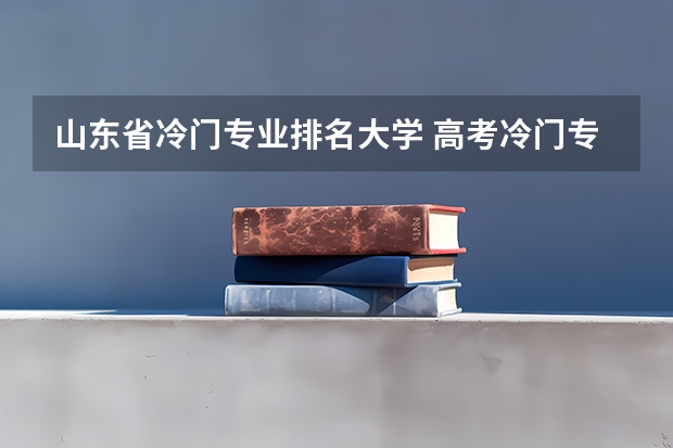 山东省冷门专业排名大学 高考冷门专业排名前十名